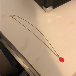 Red Kendra Scott Necklace